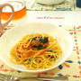 コクがあって食べやすい！トマトとベーコンのクリームパスタ