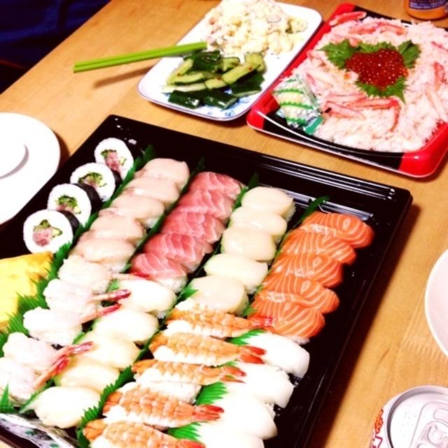 コストコ惣菜で晩ごはん