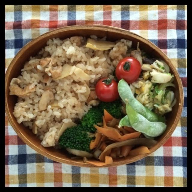 たけのこごはんのお弁当