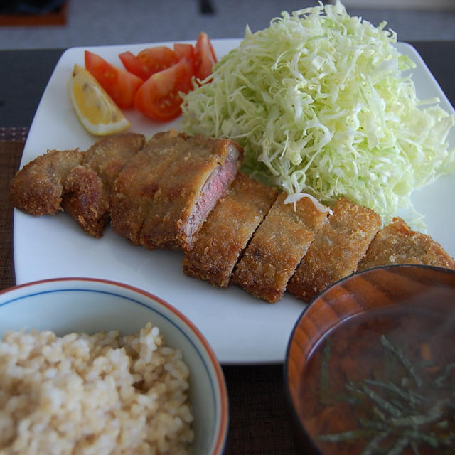 本日の一緒ランチ　?記念日だからちょっとリッチに?