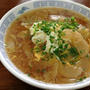 昼ご飯に水炊きの残りで「味噌ラーメン」