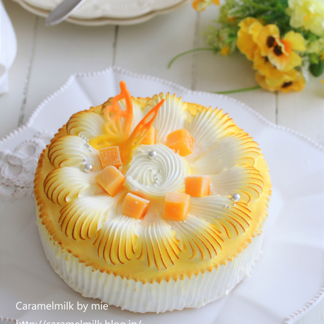 LikeSweetsBOX 6月のケーキ #NuageApricot
