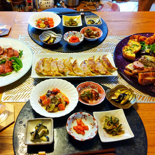 オードブルセット+αとローストビーフでパーティー気分の家呑み