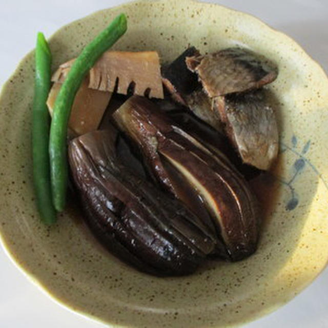 茄子とみがきニシンの煮物★★★