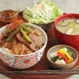 時間のない日の救世主のっけ丼★牛カルビ丼ぶり献立
