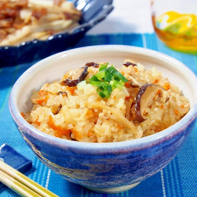 【主食】浸水なし！炊飯器でつくる鶏しぐれおこわ【６０分以上】