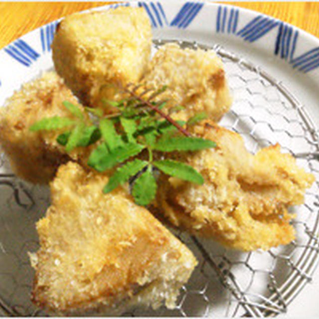筍のフライ（煮物→揚げ物に変身！）