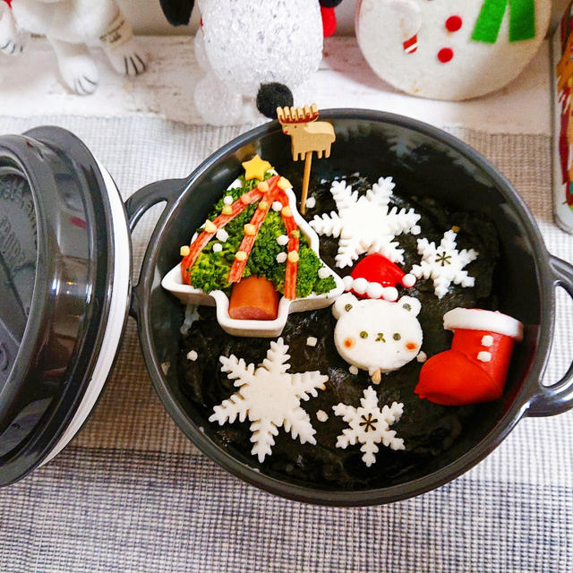 海苔弁でクリスマス弁当 デコ弁 クリスマス By とまとママさん レシピブログ 料理ブログのレシピ満載