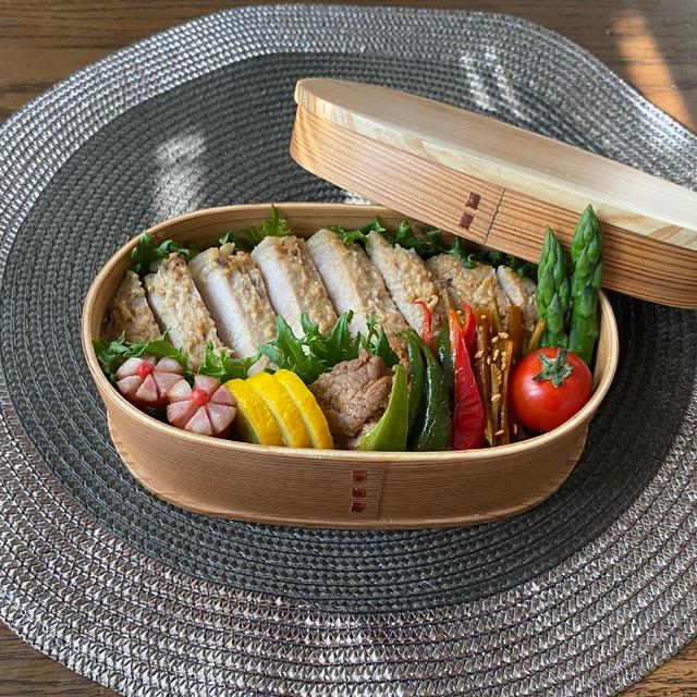 お弁当（豚ロース肉の味噌粕漬け）
