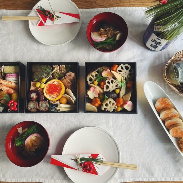 【パリでお節料理】 新年あけましておめでとうございます！