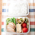 お弁当『オレペレシピのレンジ鶏チャーシュウ』