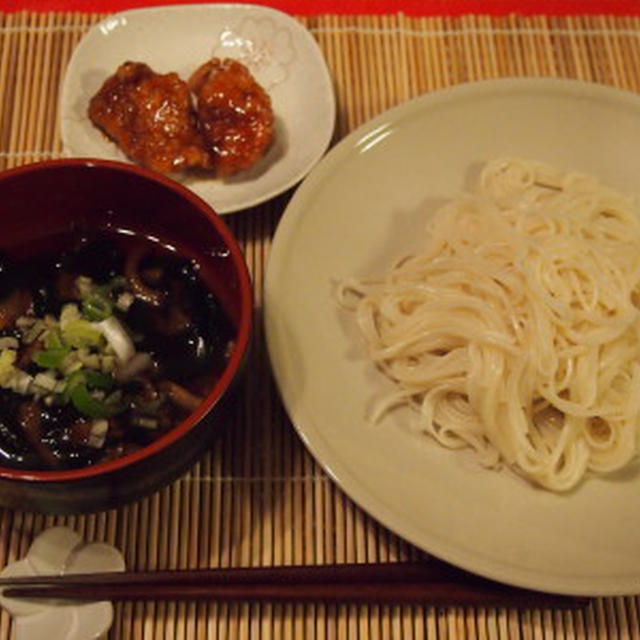 なめこわかめうどん