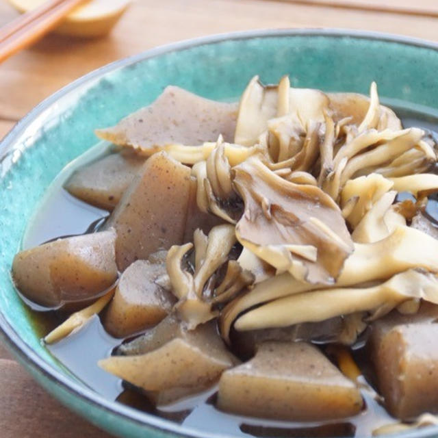 食べ過ぎても太らない！こんにゃくと舞茸の煮物