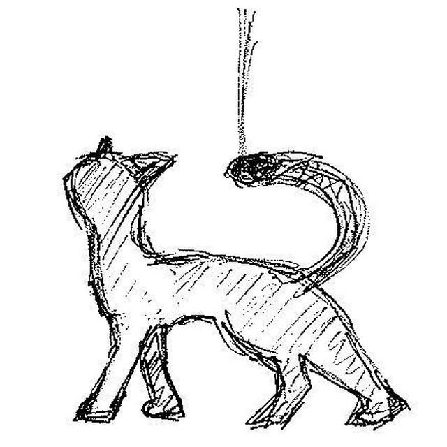 猫のデザイン画