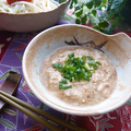 ■胡麻ダレ豆腐のつけ麺風♪