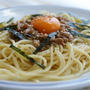 納豆パスタ
