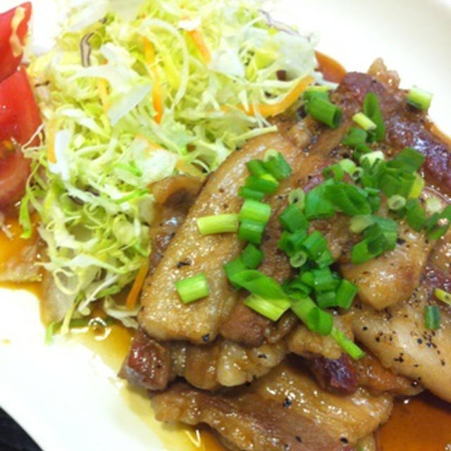 豚バラ焼き