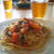 トマト＆バジルの冷製パスタ