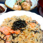 鮭の炊き込みご飯　やら　白子やら　秋も目の前　＆　息子くんとラブラブ！？