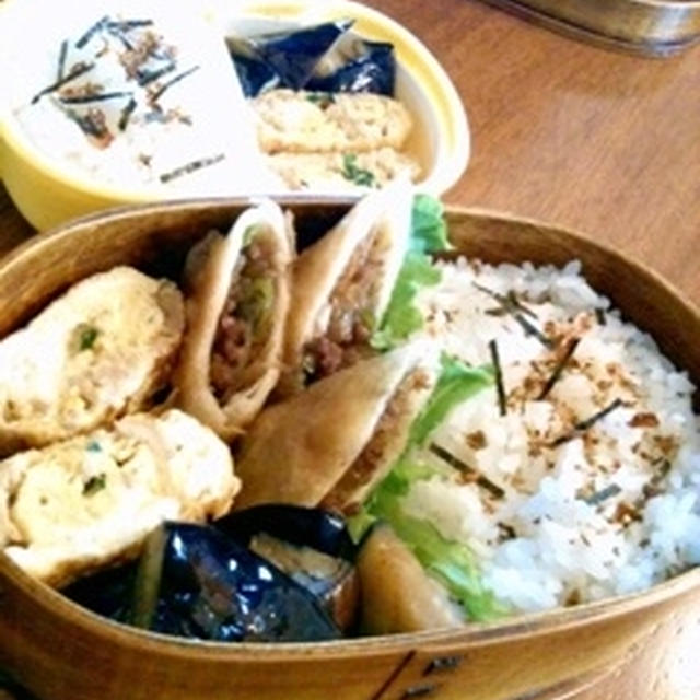 なめたけ卵焼き★お弁当