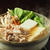 豚こま肉とチンゲンサイの麺つゆ鍋