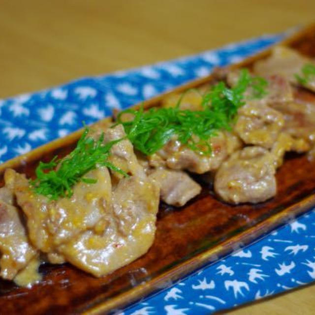 ごはんがススム♡豚肉の味噌マヨチリ。こっちゃんのアドベントカレンダー