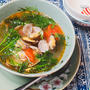 ベトナム北部スープ料理。爽やかな香り!あさりとディルのスープのレシピ