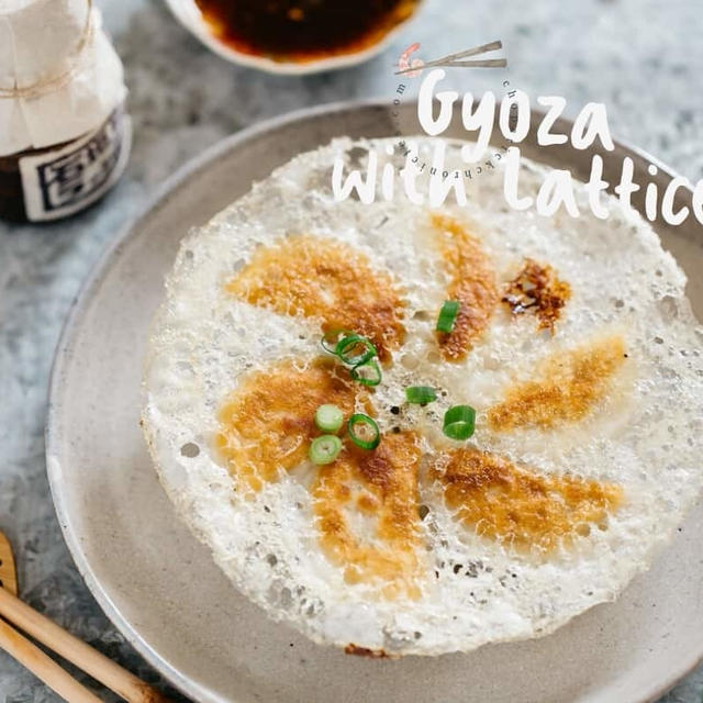 Crispy Gyoza Recipe with Lattice