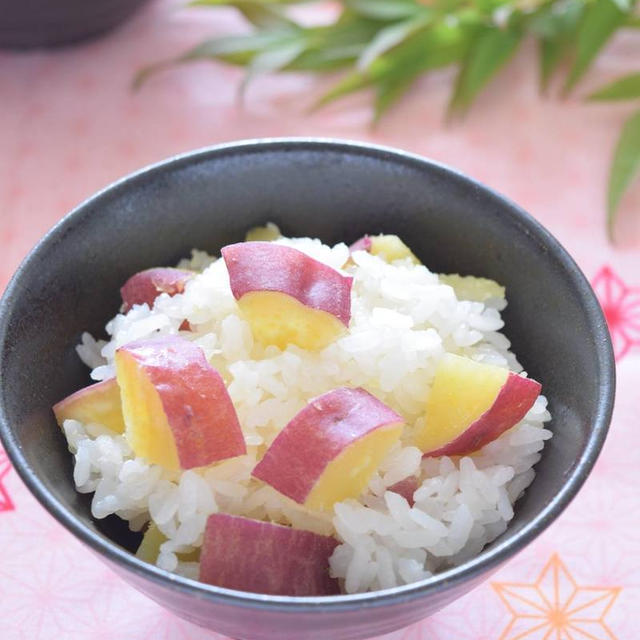 鳴門金時のおこわ♡サツマイモの『デパ地下おこわ』の味！