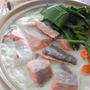 秋鮭と白菜のぽかぽかクリーミー鍋