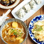 カレーをリメイクした夕食でした～【１セット】