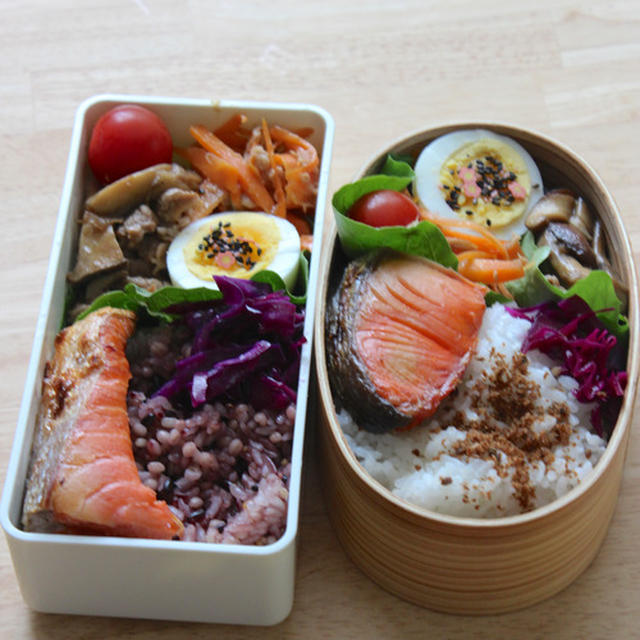 【 今日はふたり分のお弁当 】
