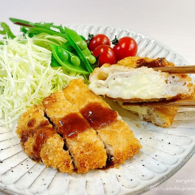 お豆腐&チーズでボリューム満点‼︎ミルフィーユカツ♡