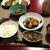 手羽元と温野菜の炒め蒸し定食☆