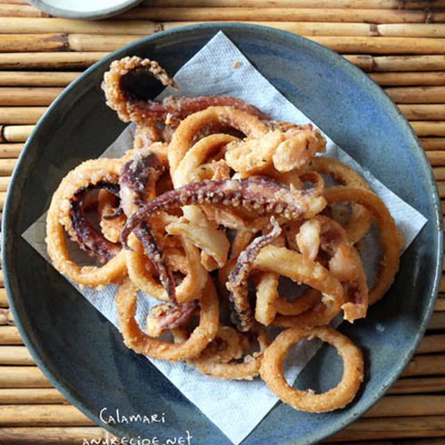 カラマリ イカのフライ の作り方 By カリフォルニアのばあさんさん レシピブログ 料理ブログのレシピ満載