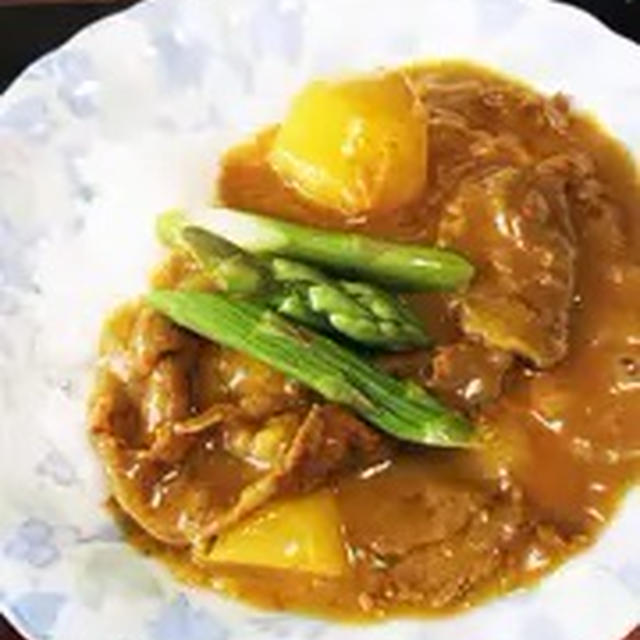 幼児カレーが大人カレーに変身