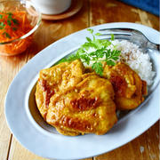 漬けて焼くだけ本格的【タンドリーチキン】15分／冷蔵５日／フライパン