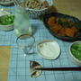 新しい酒器deかぼちゃの煮物＆おからの炒り煮
