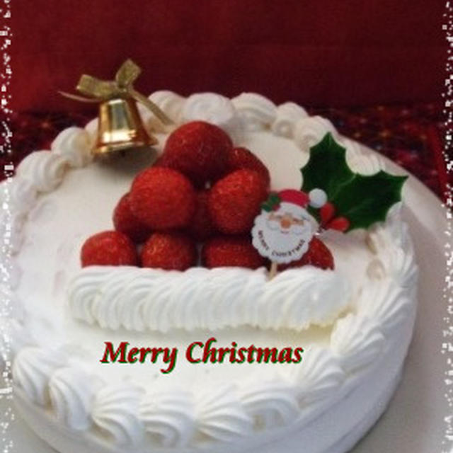 サンタさんの忘れ物？？クリスマスショートケーキ☆