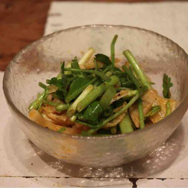 マウントフジ！／【recipe】せりメンマ