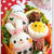 イースターバニーのキャラ弁