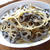 れんこんとひじきの和パスタ