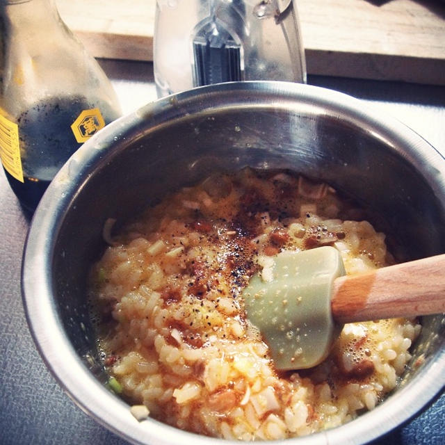 ネバネバからの〜、パラパラ納豆チャーハン！