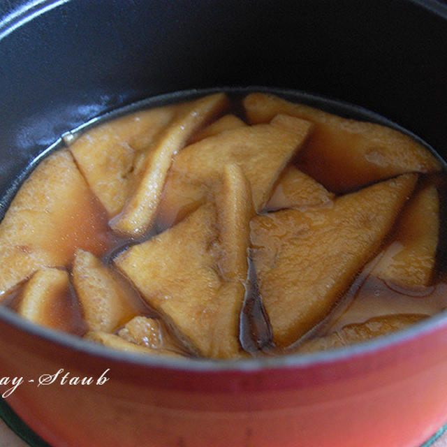 staubレシピ~ふっくらお揚げ~