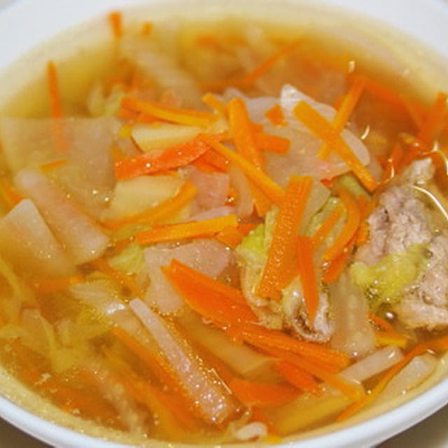 体リセット野菜スープ