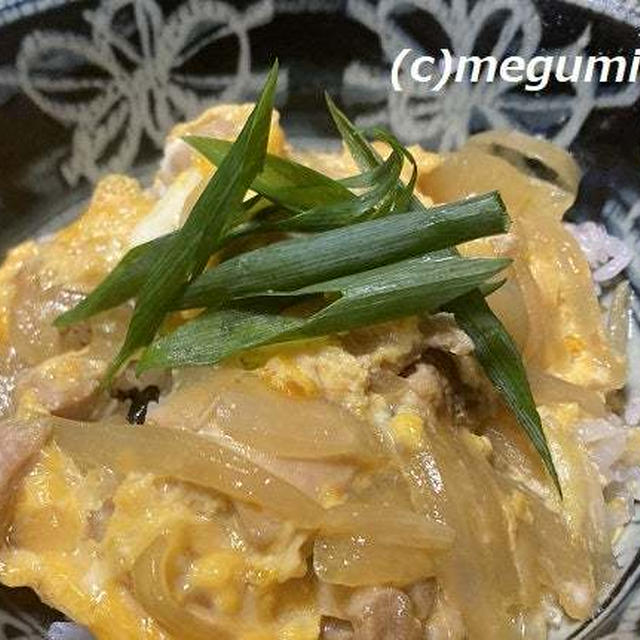 娘のリクエストで親子丼