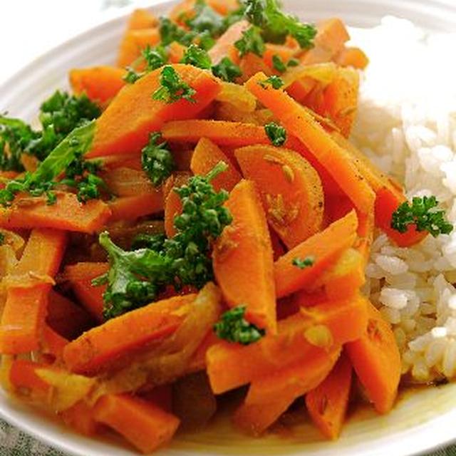 クミンでシンプル☆人参カレー