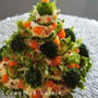 クリスマス♪ツリー☆野菜だけのロシアン風サラダ