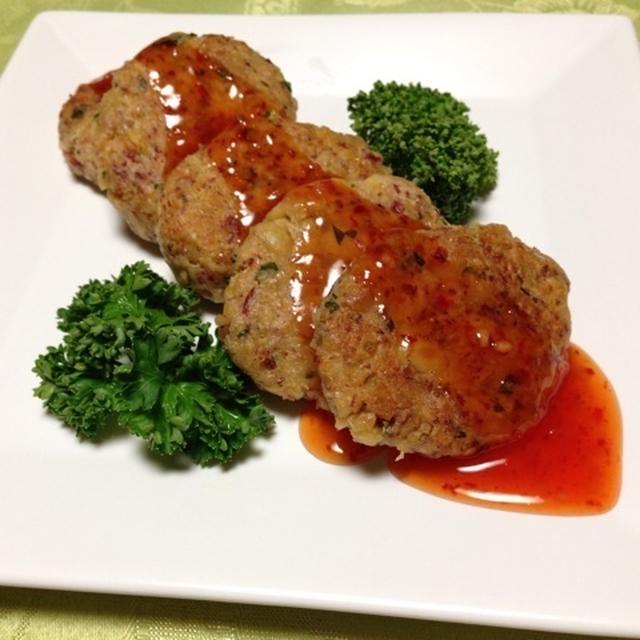 アジアンテイストな大豆おやき