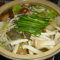 鶏鍋とおじや